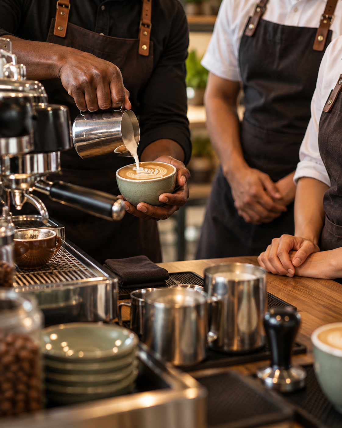 Business barista training